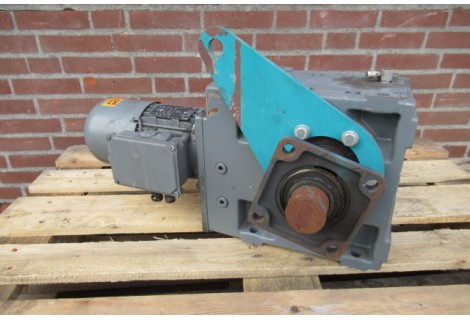 5 RPM 0,75 KW Asmaat 50 mm Brake. Used.